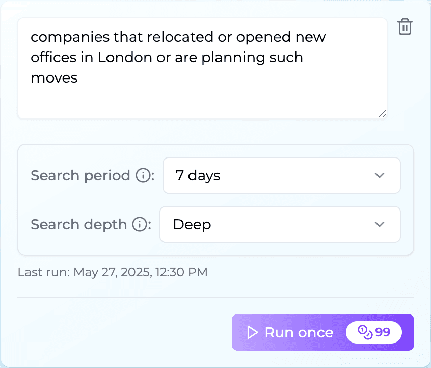 Deep Research Interface 1