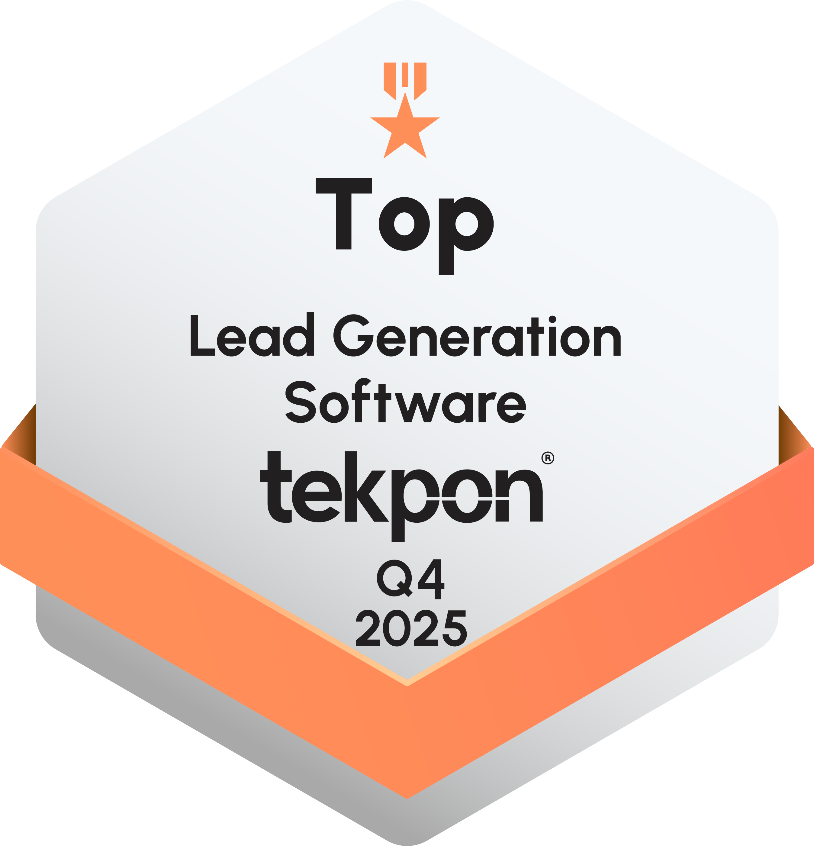 Tekpon Top Lead Generation badge
